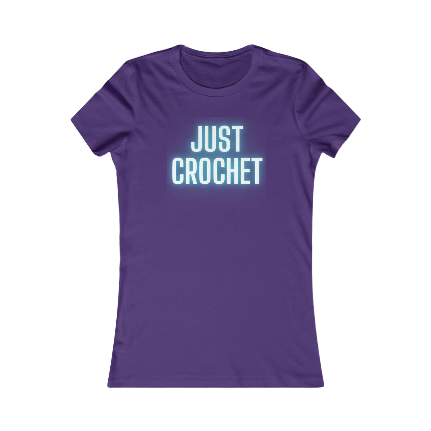 Just Crochet Blue Women's T Shirt