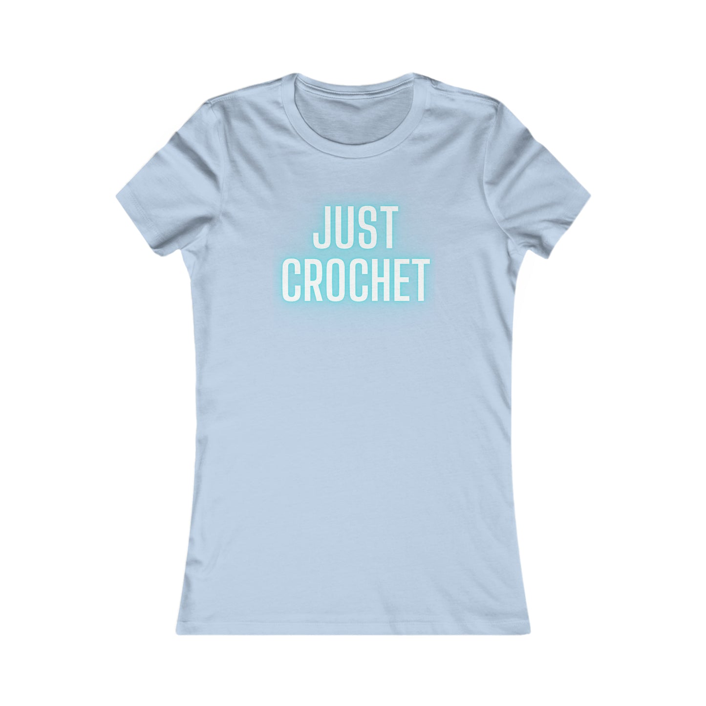 Just Crochet Blue Women's T Shirt
