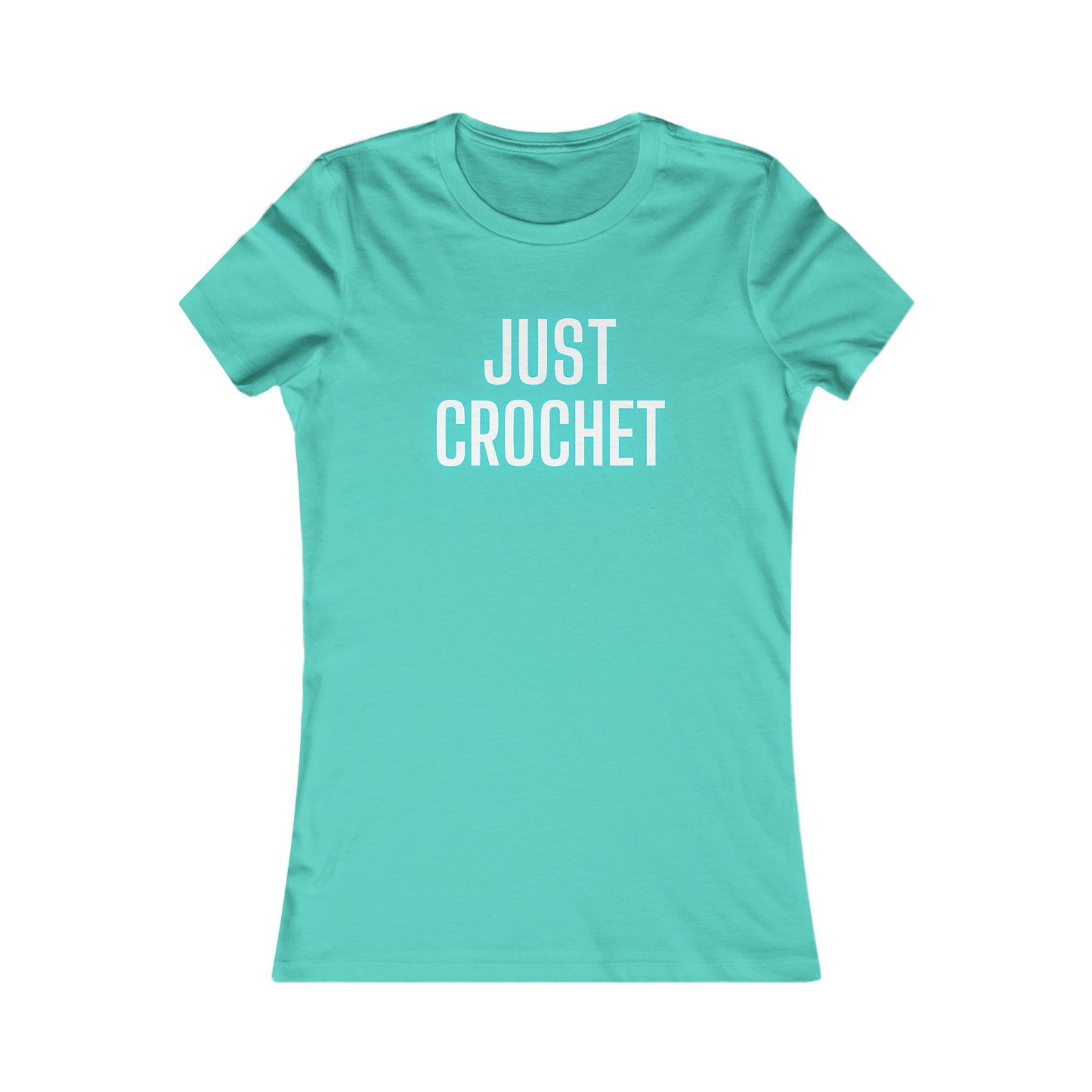 Just Crochet Blue Women's T Shirt