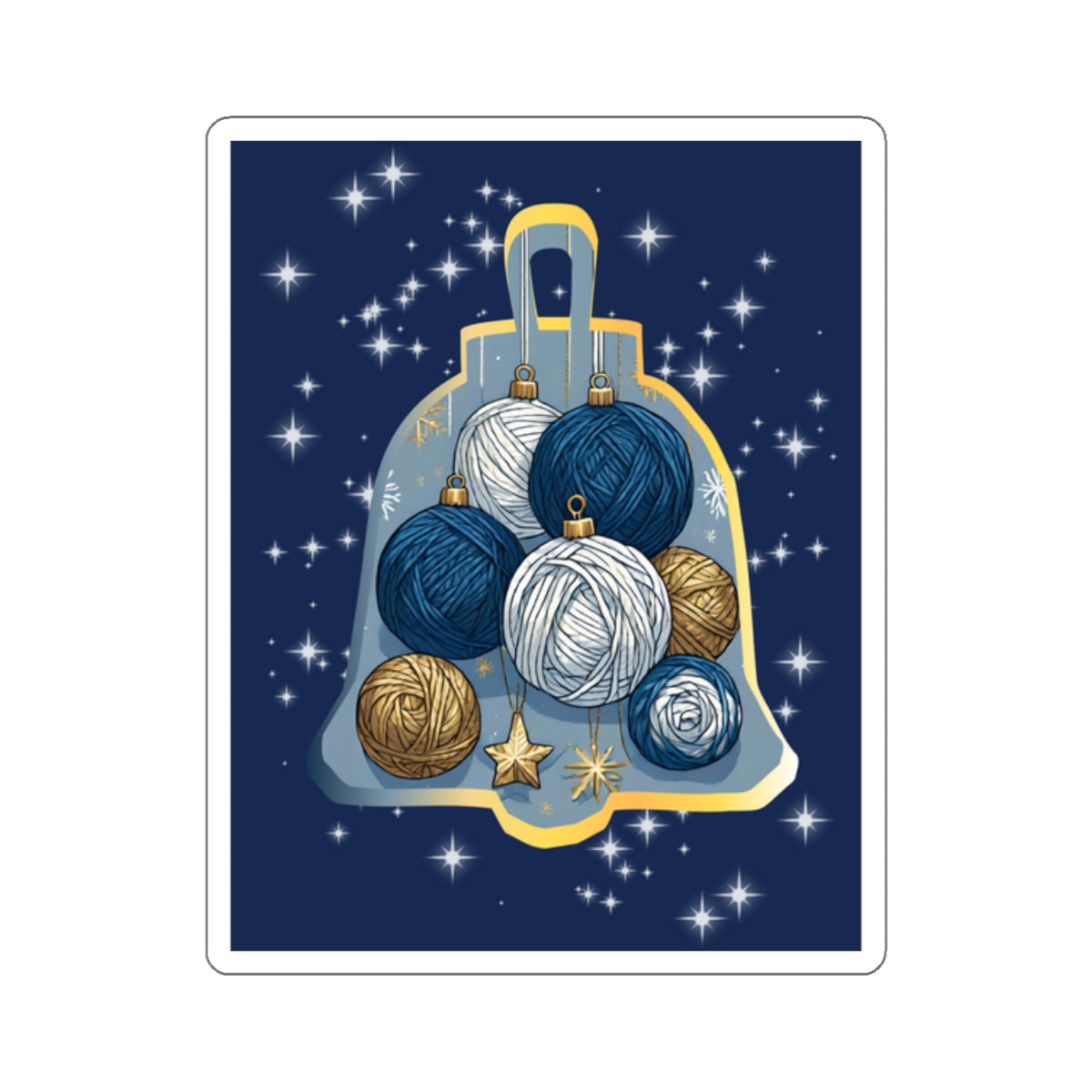 Yarn Bell Sticker