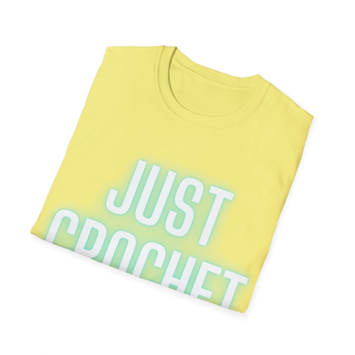 Just Crochet Blue Unisex T Shirt
