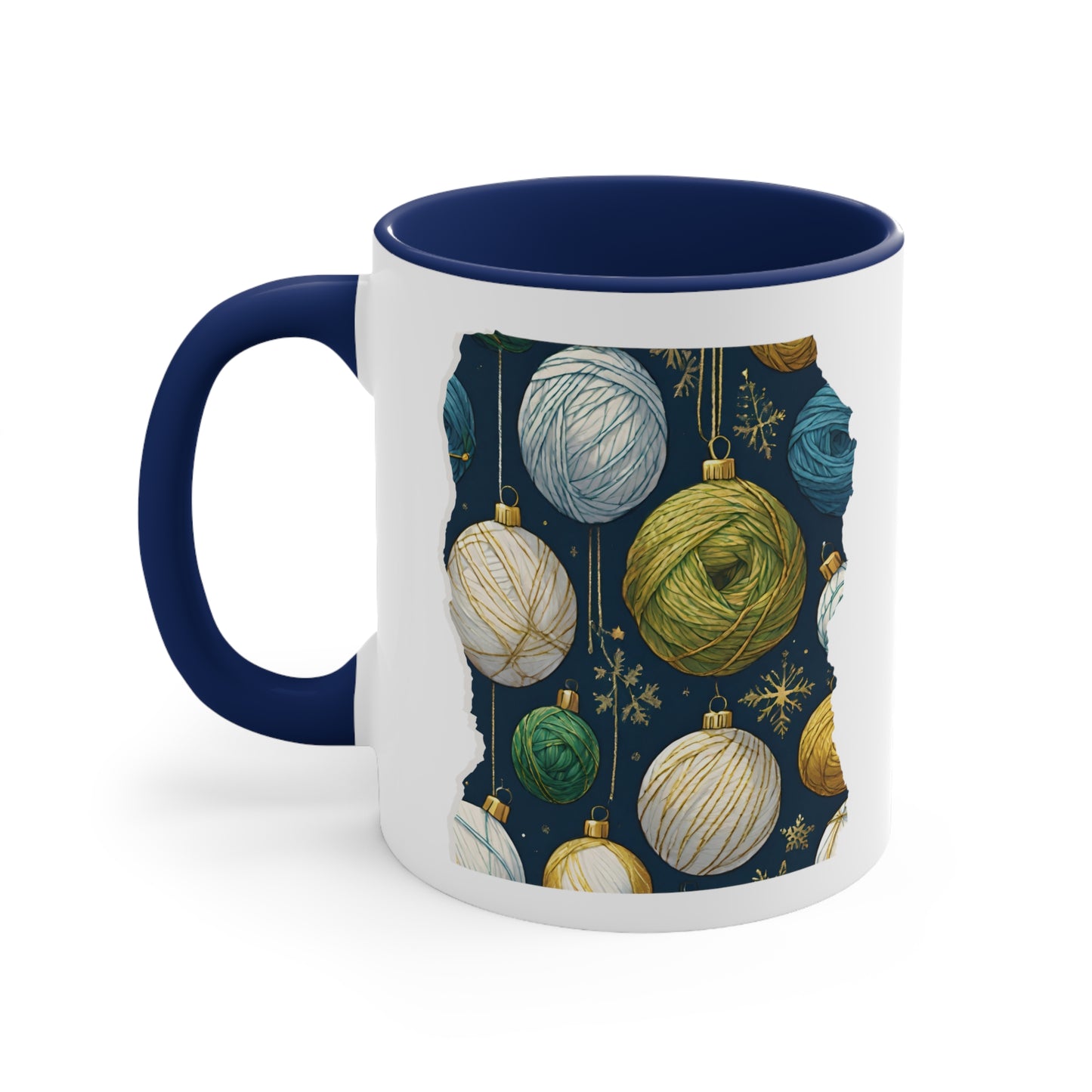 Yarn Wrapping Paper Coffee Mug, 11oz