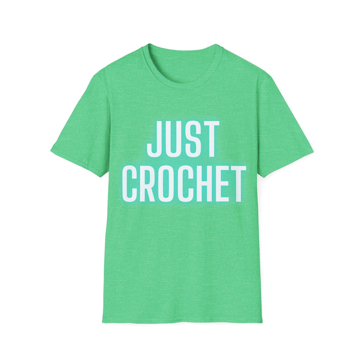 Just Crochet Blue Unisex T Shirt