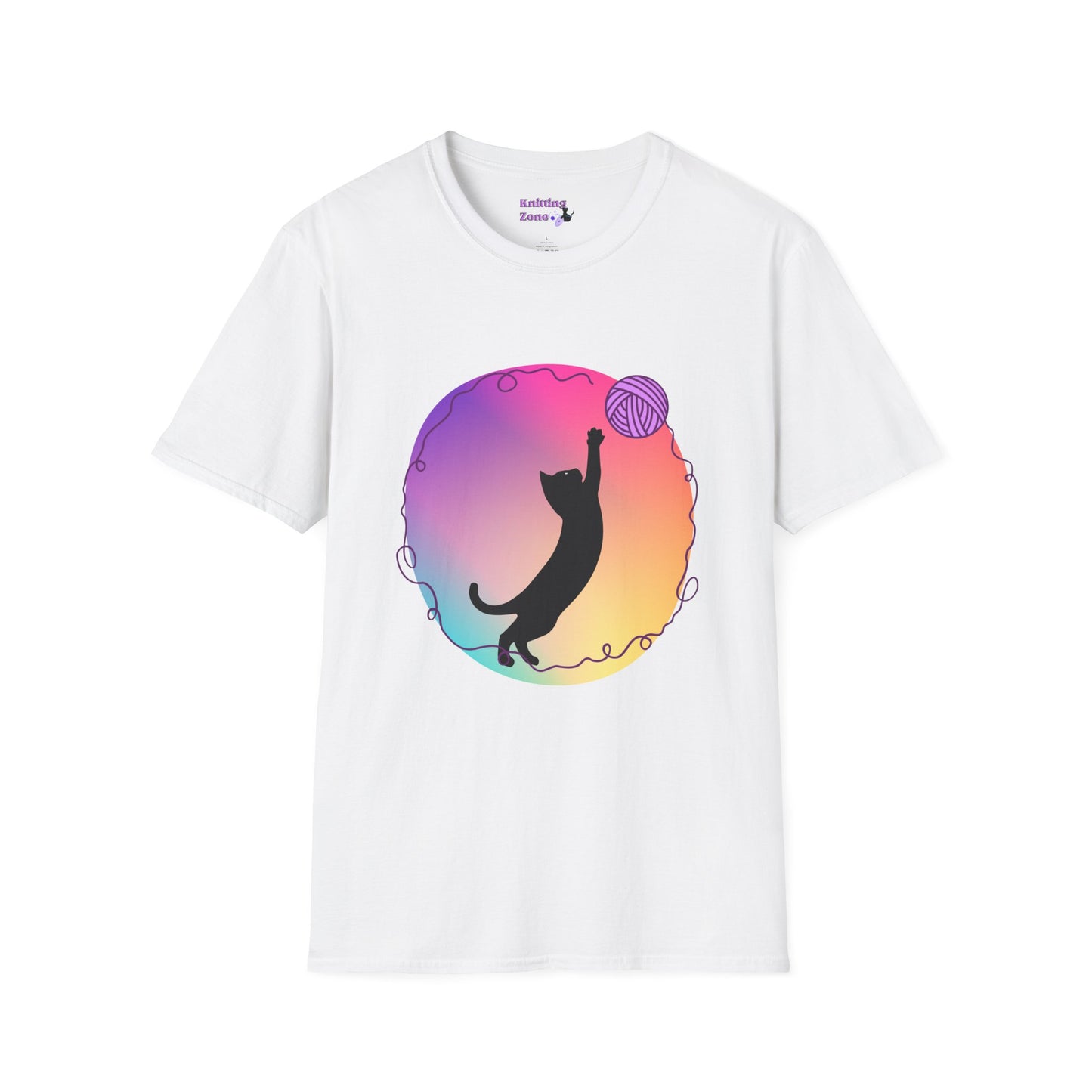 Cat With Yarn Unisex T Shirt