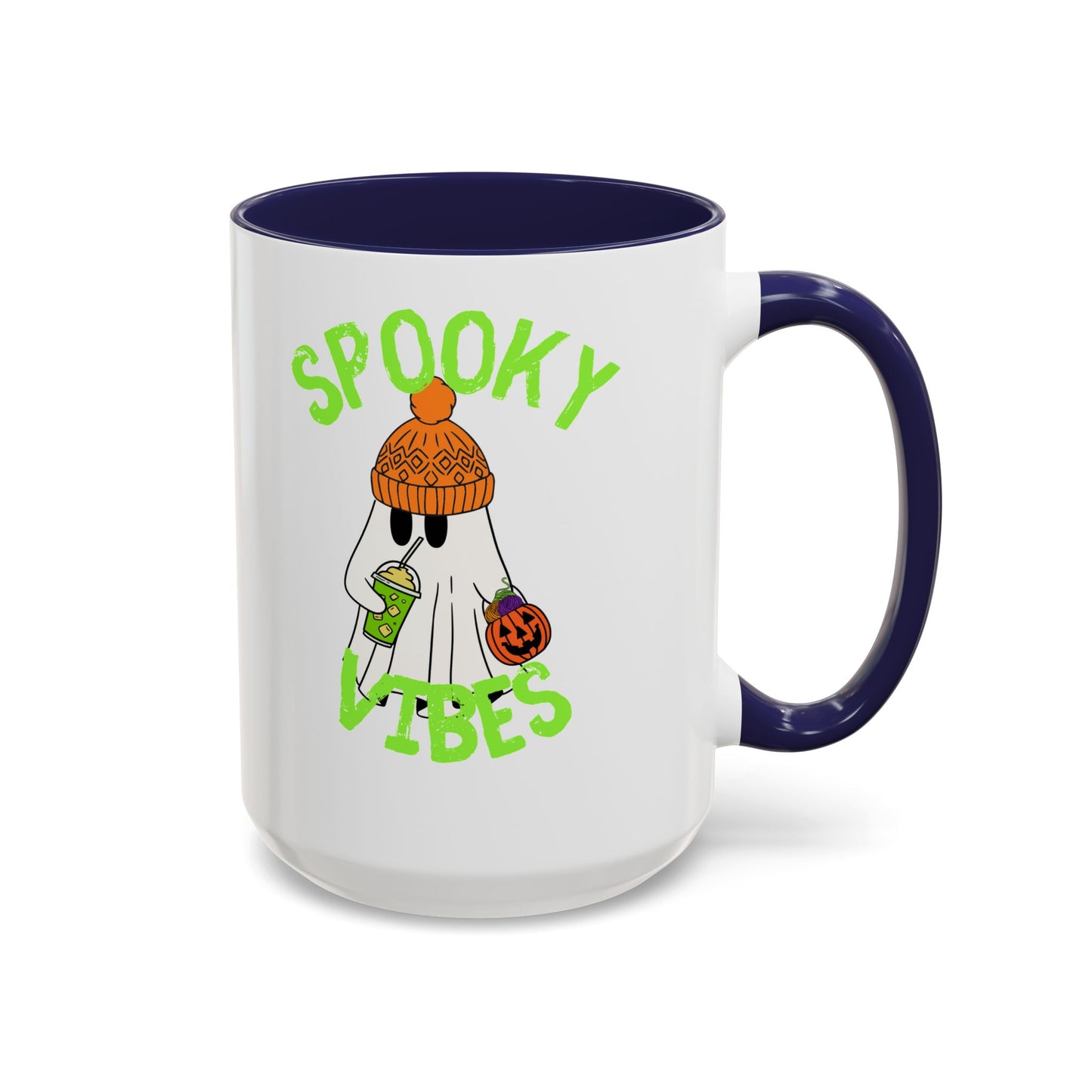 Spooky Vibes Accent Coffee Mug (15oz)