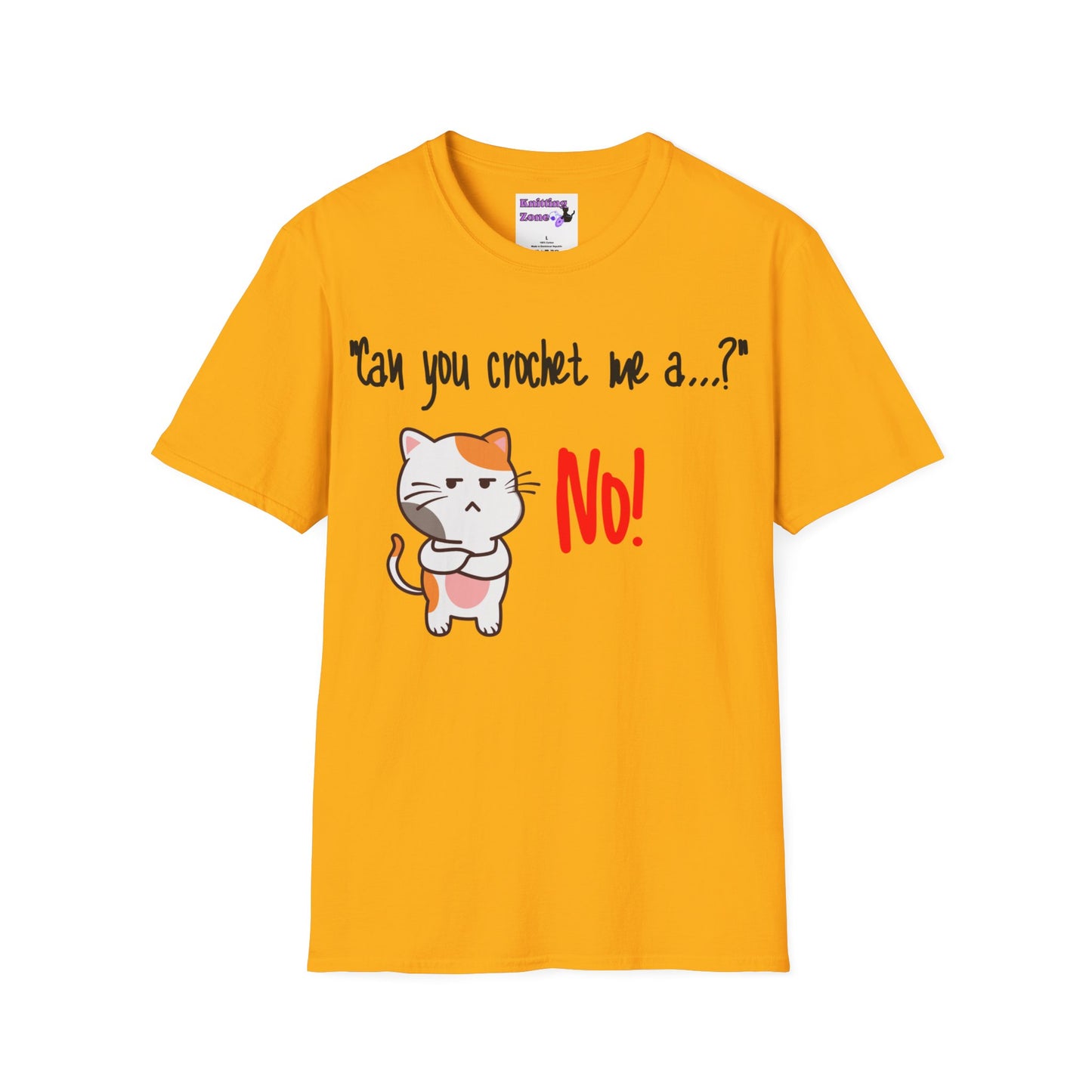 Can you Crochet me a Unisex T Shirt