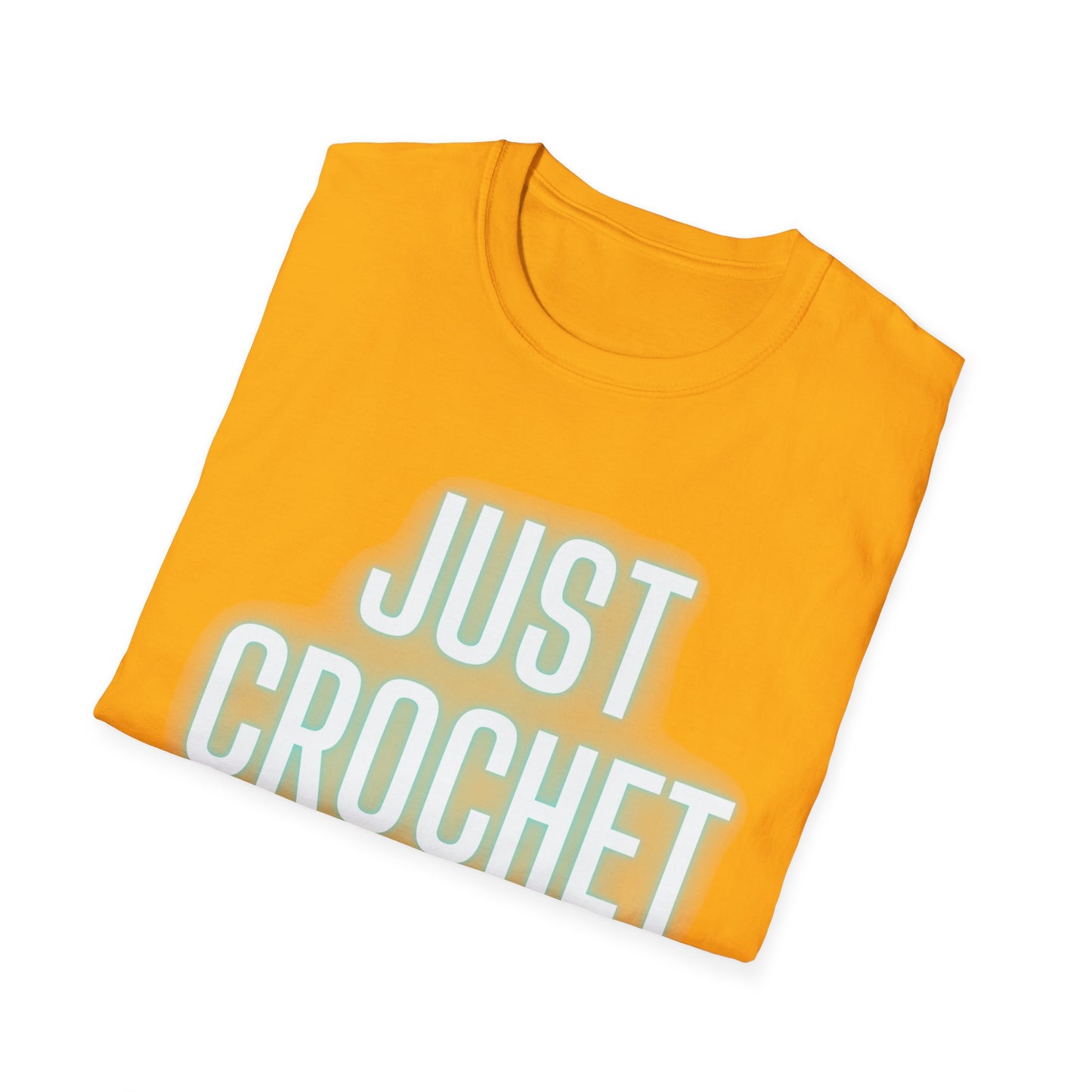 Just Crochet Blue Unisex T Shirt