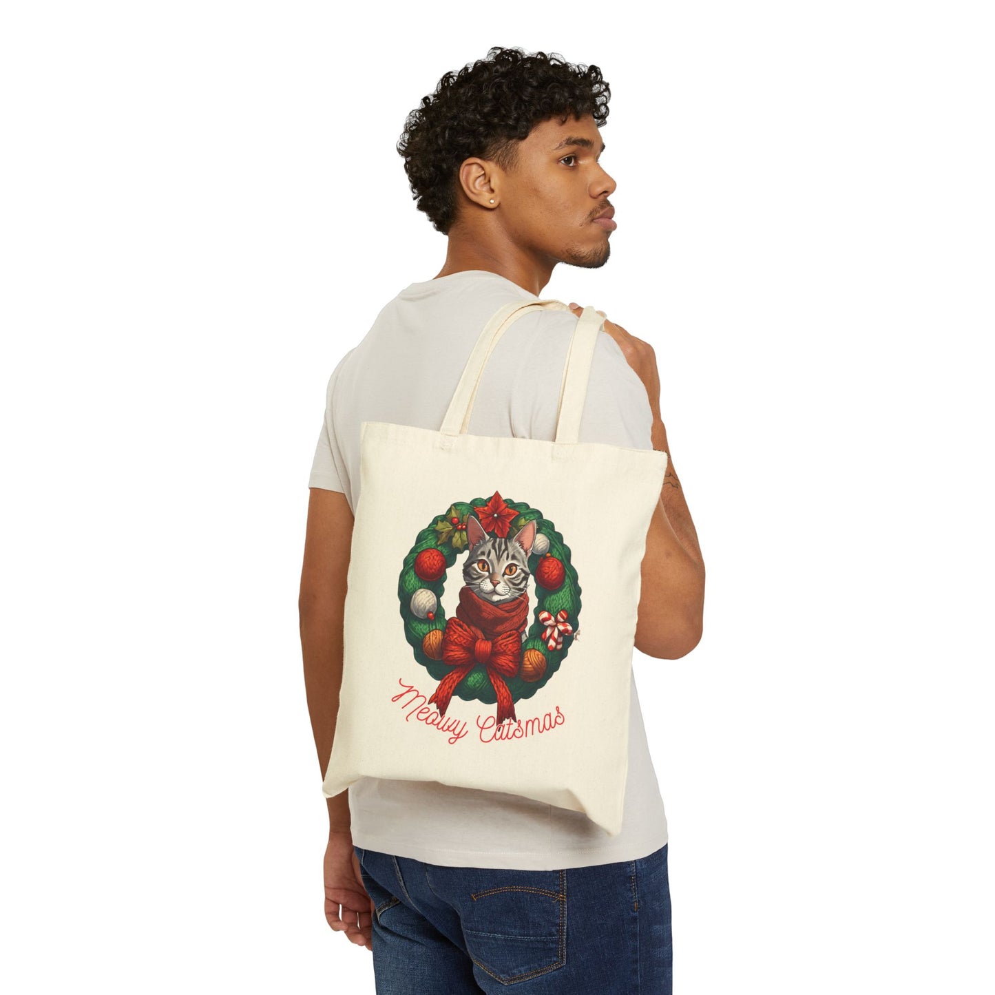 Meowy Catsmas Tote