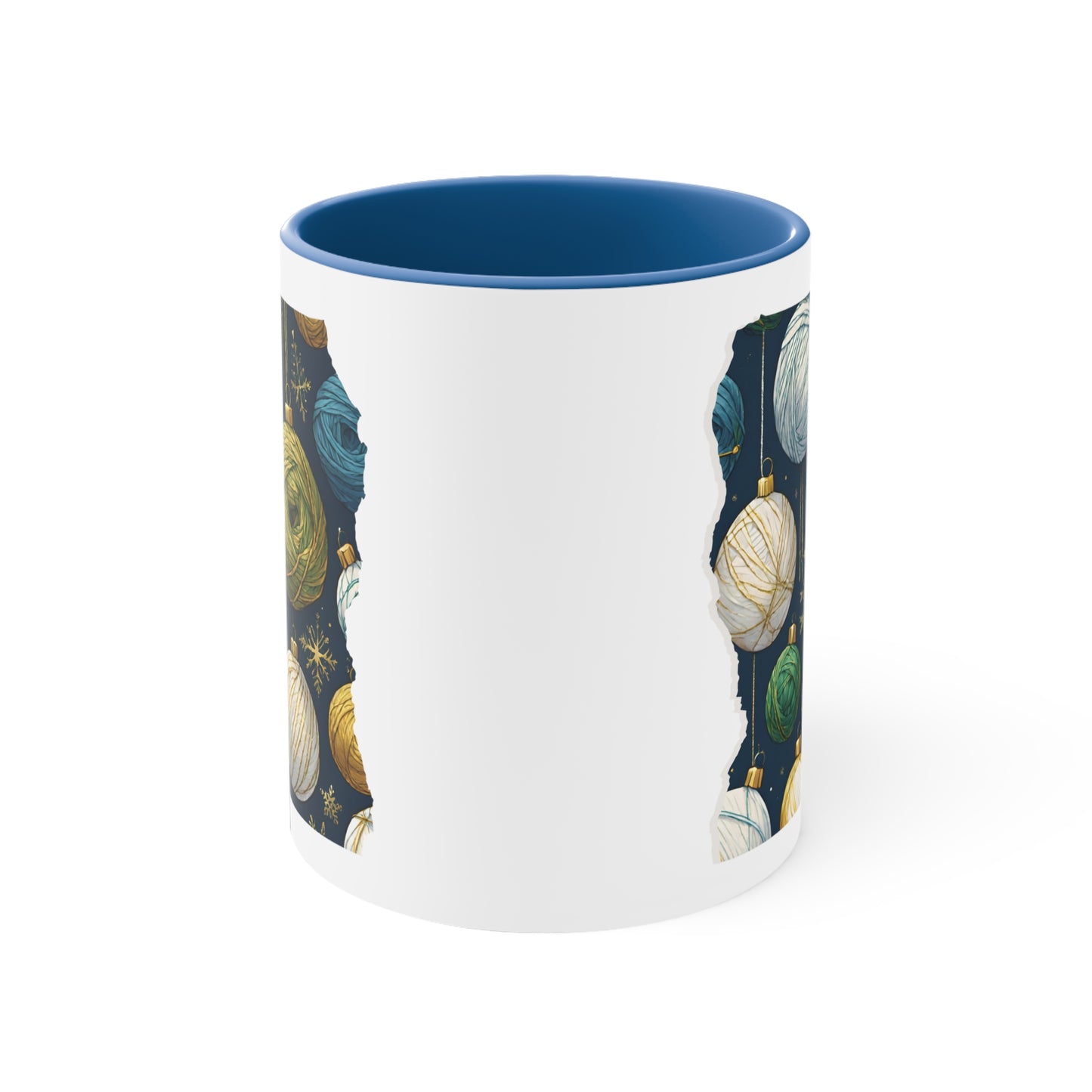 Yarn Wrapping Paper Coffee Mug, 11oz