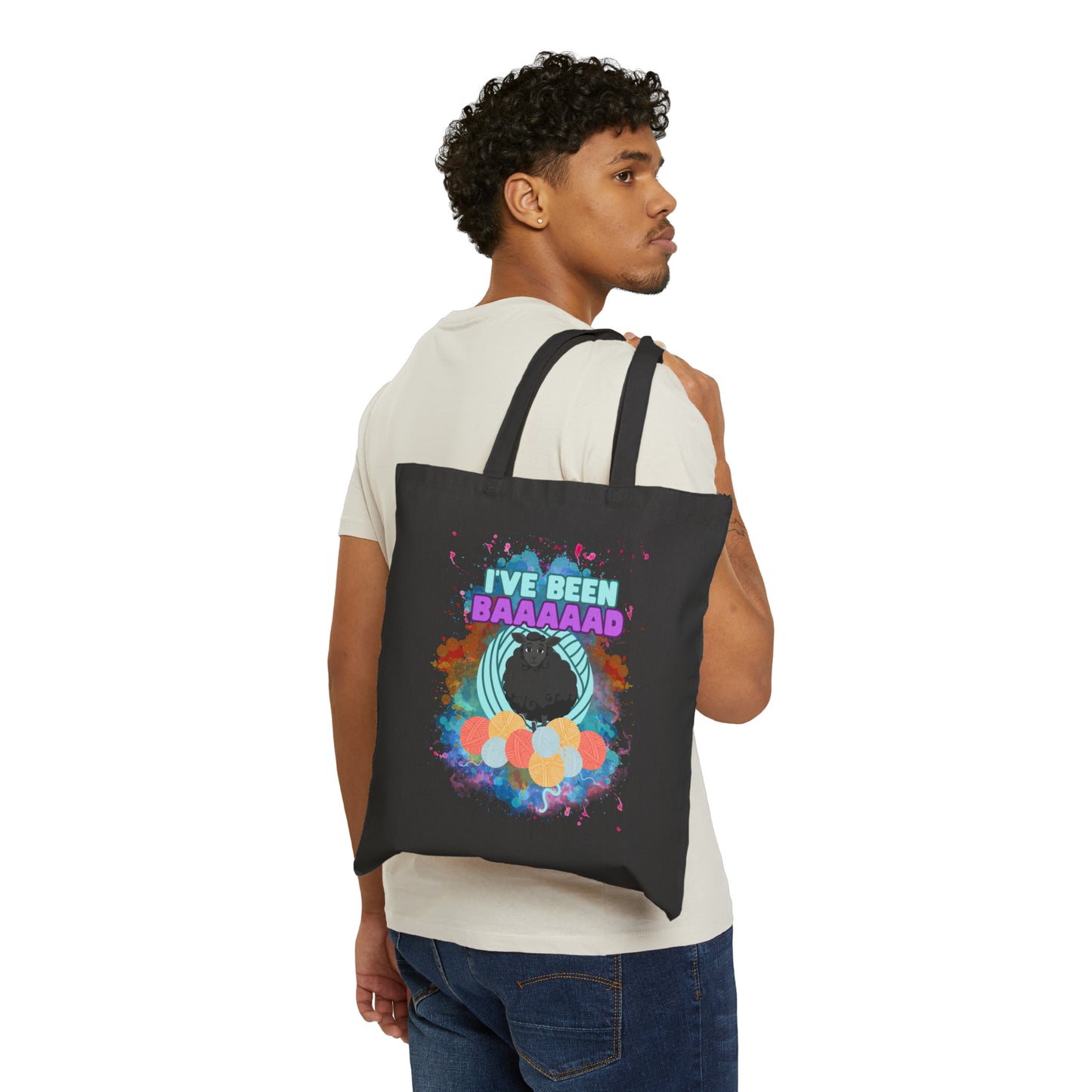 Baaad Canvas Tote Bag