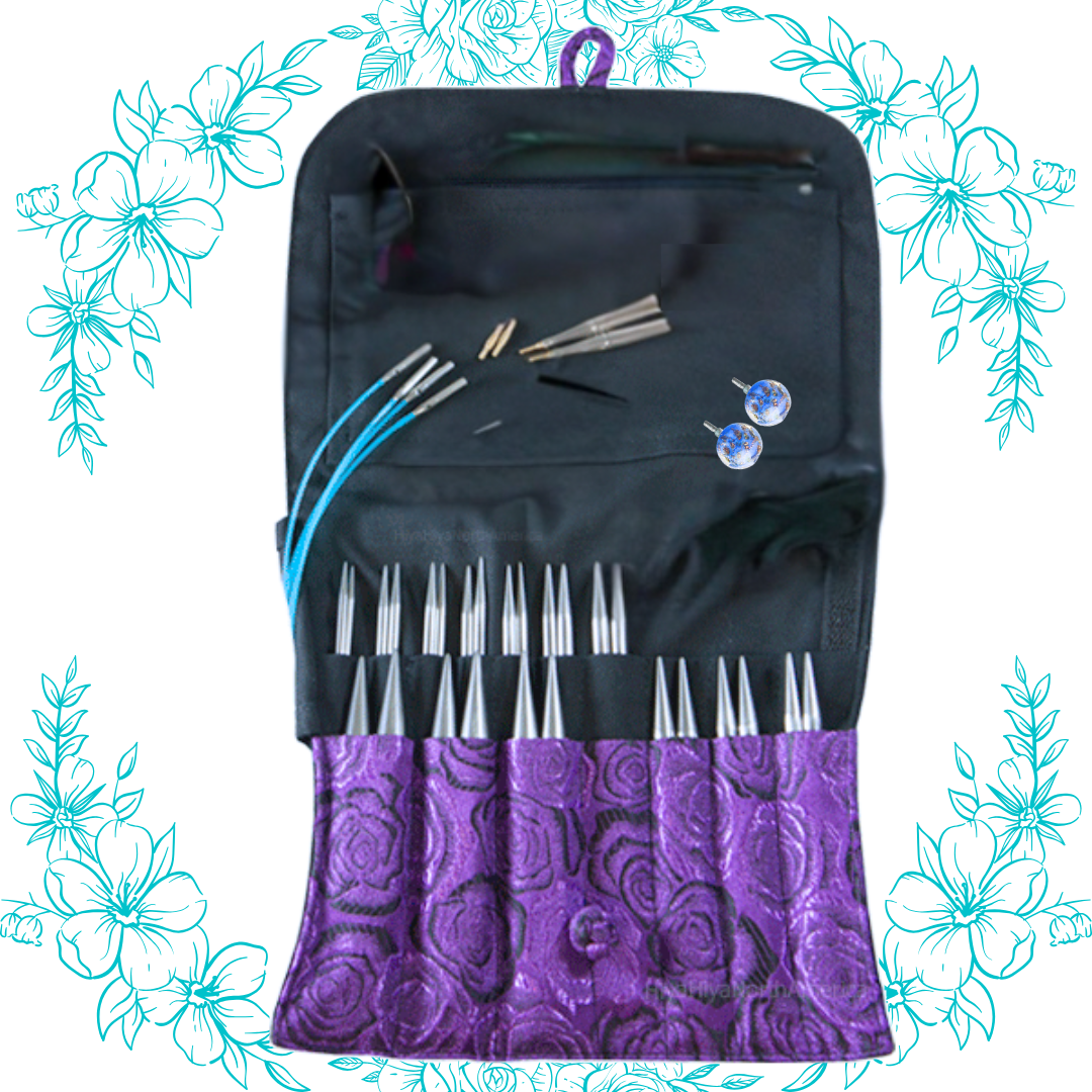 HiyaHiya Sharp Expanded Interchangeable Set – The KnittingZone HiyaHiya Sharp Expanded Interchangeable Set – The KnittingZone