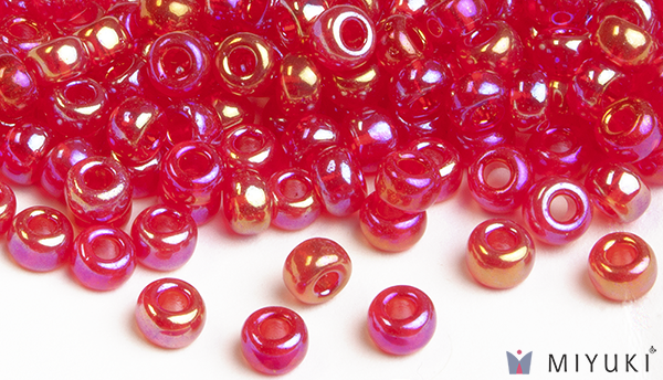 254 - Transparent Red AB