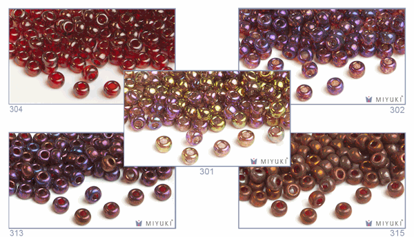 Miyuki Bead Collection - Gold Luster