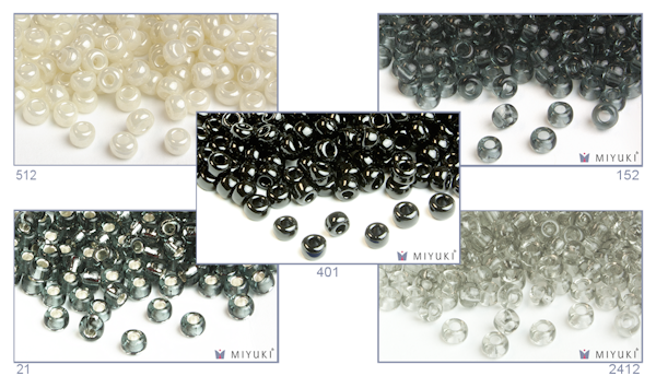 Miyuki Bead Collection - Neutrals #1
