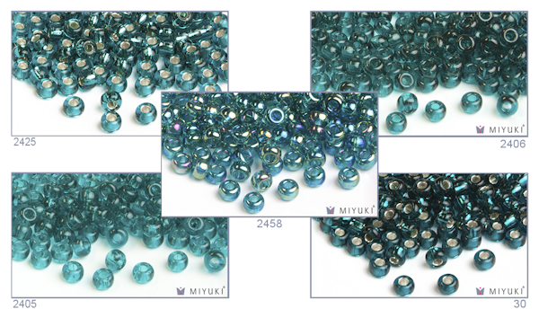 Miyuki Bead Collection - Teal