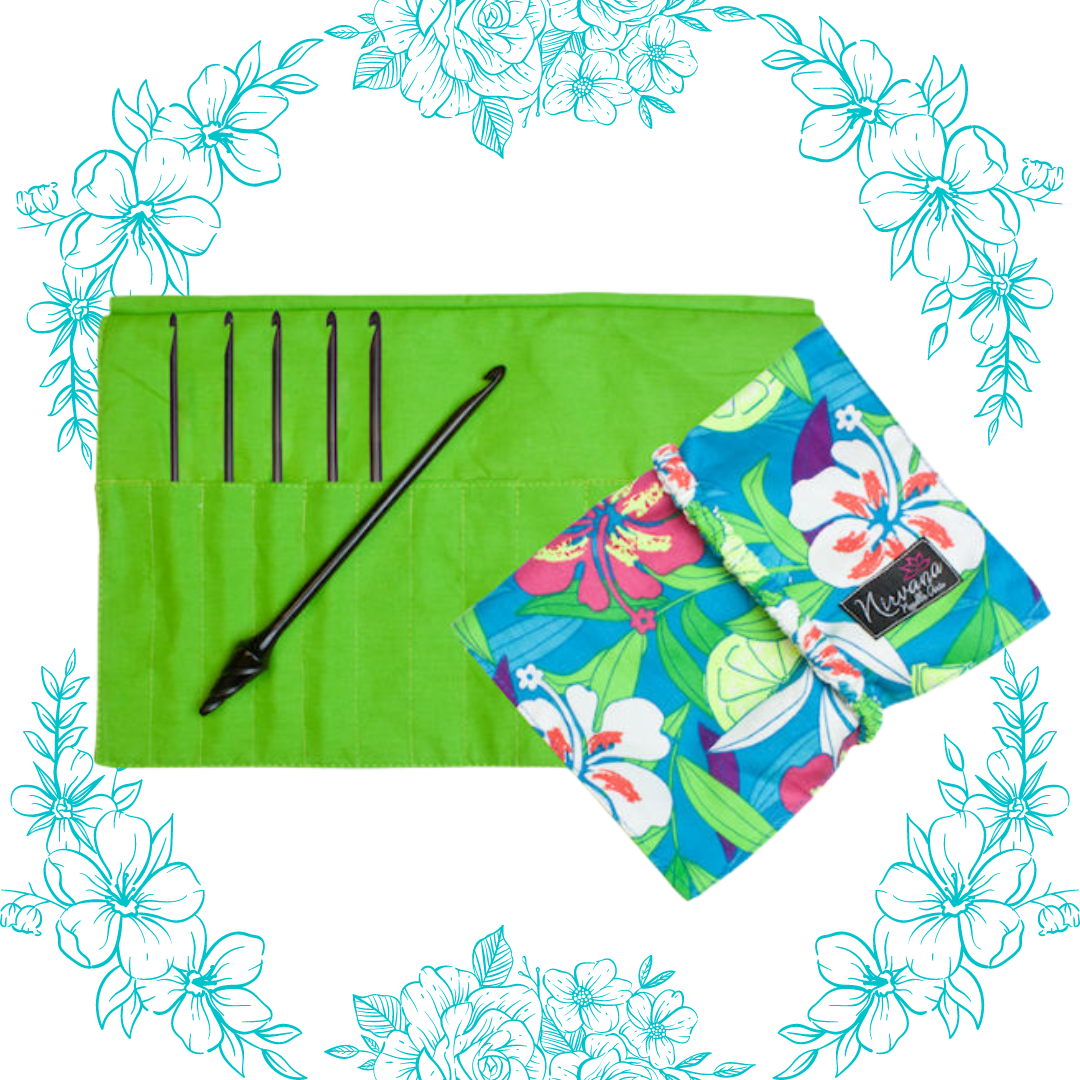 Nirvana Ebony Crochet Hook Gift Set with Nirvana Case