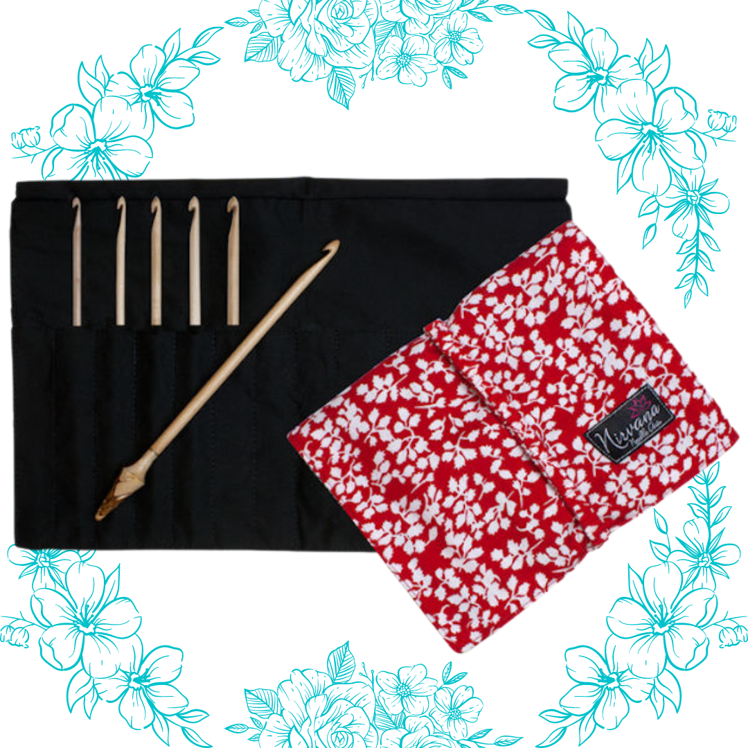 Nirvana Maple Crochet Hook Gift Set with Nirvana Case