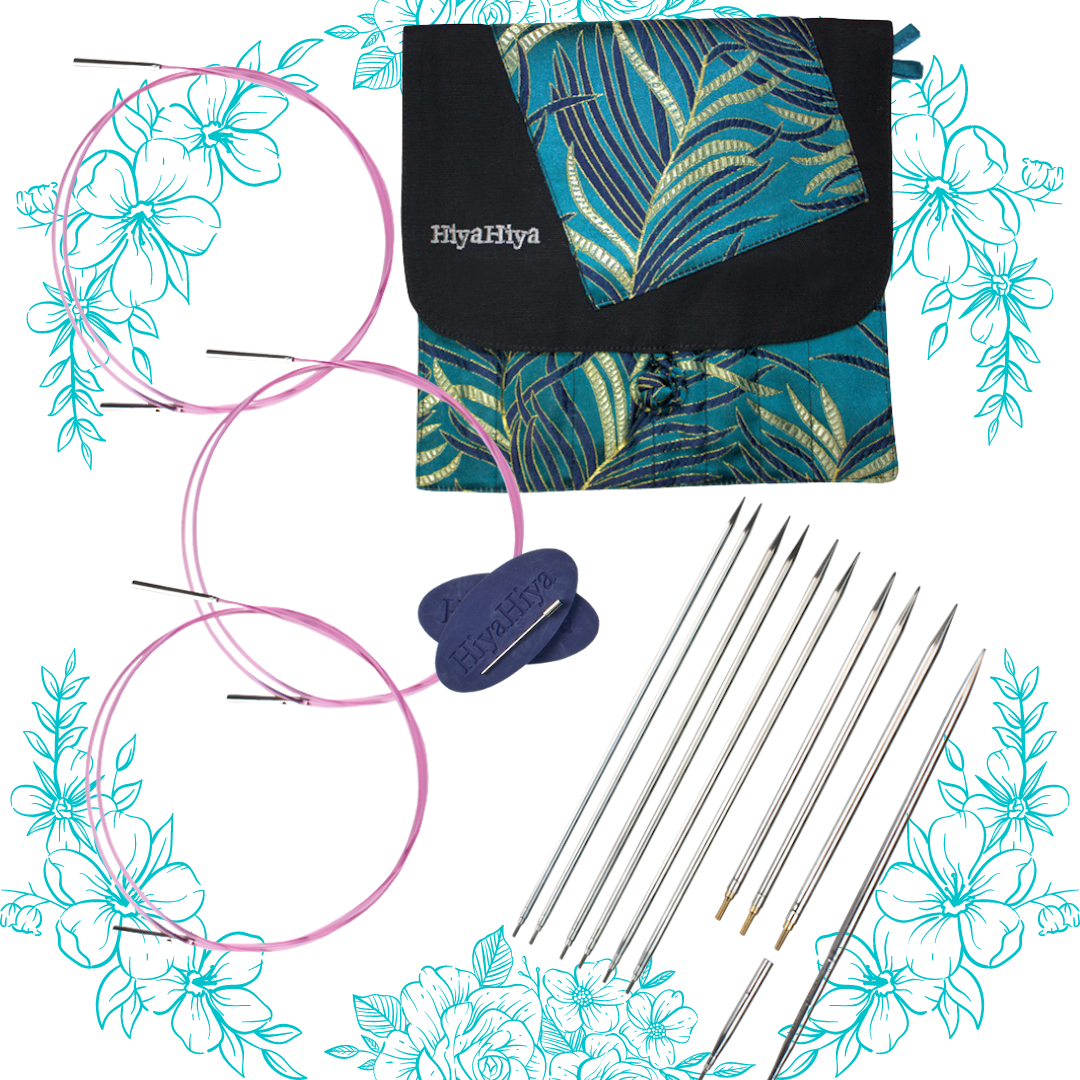 Hiyahiya 5 Deluxe Sharp Limited Edition Interchangeable Knitting Needle  Gift Set 