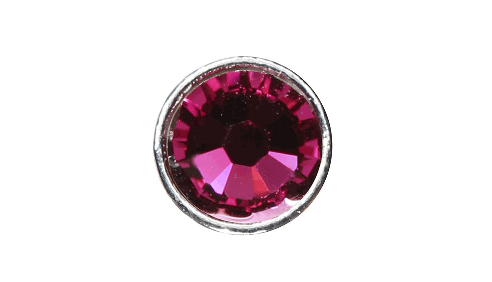 Crystaletts 3mm Button - Fuchsia