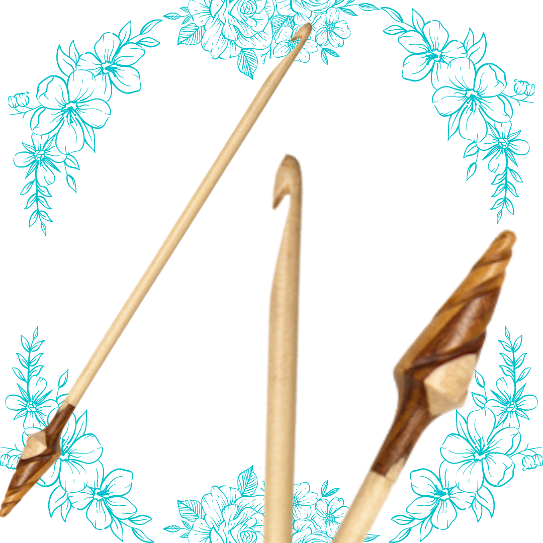 7" Maple Crochet Hooks