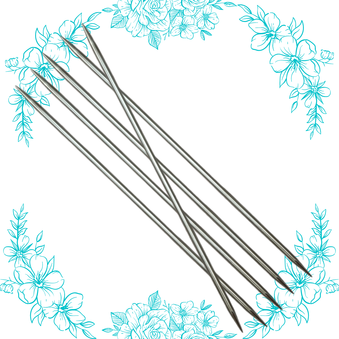 8" Sharp Double Point Needles