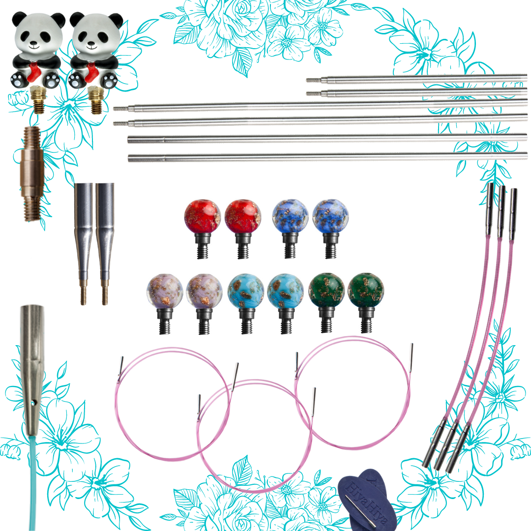 HiyaHiya Sharp Steel Circular Knitting Needles - 9 – Skein Shop