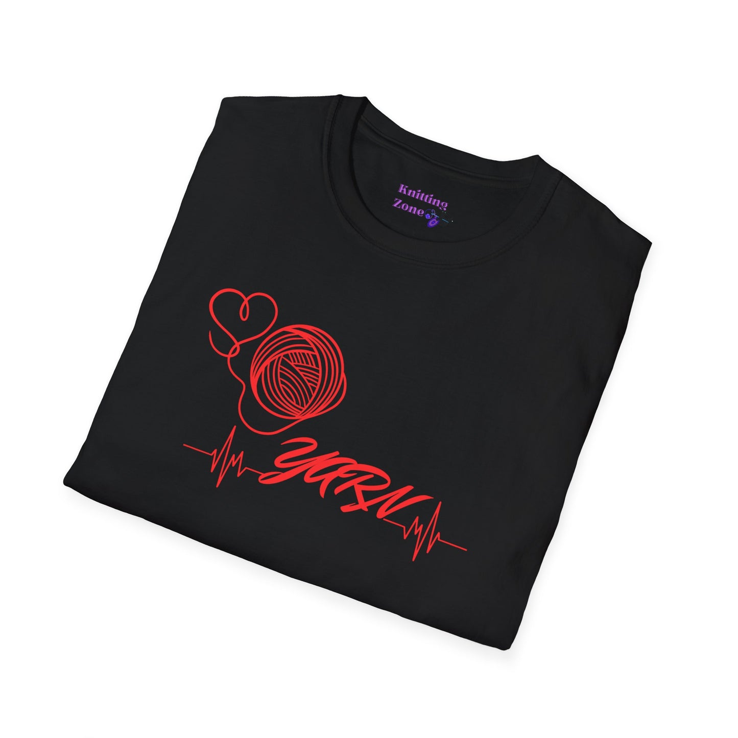 Yarn Heartbeat Unisex T Shirt
