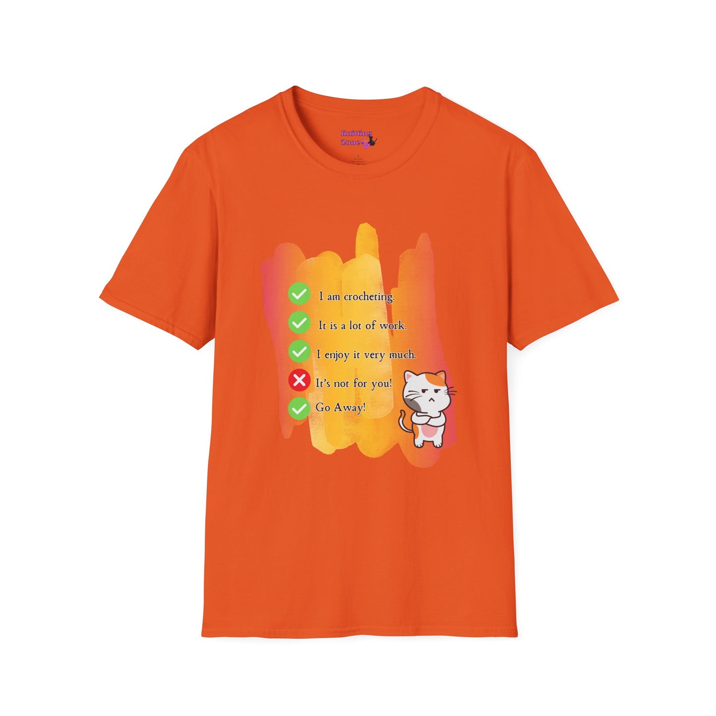 Yes I am Crocheting Unisex T Shirt