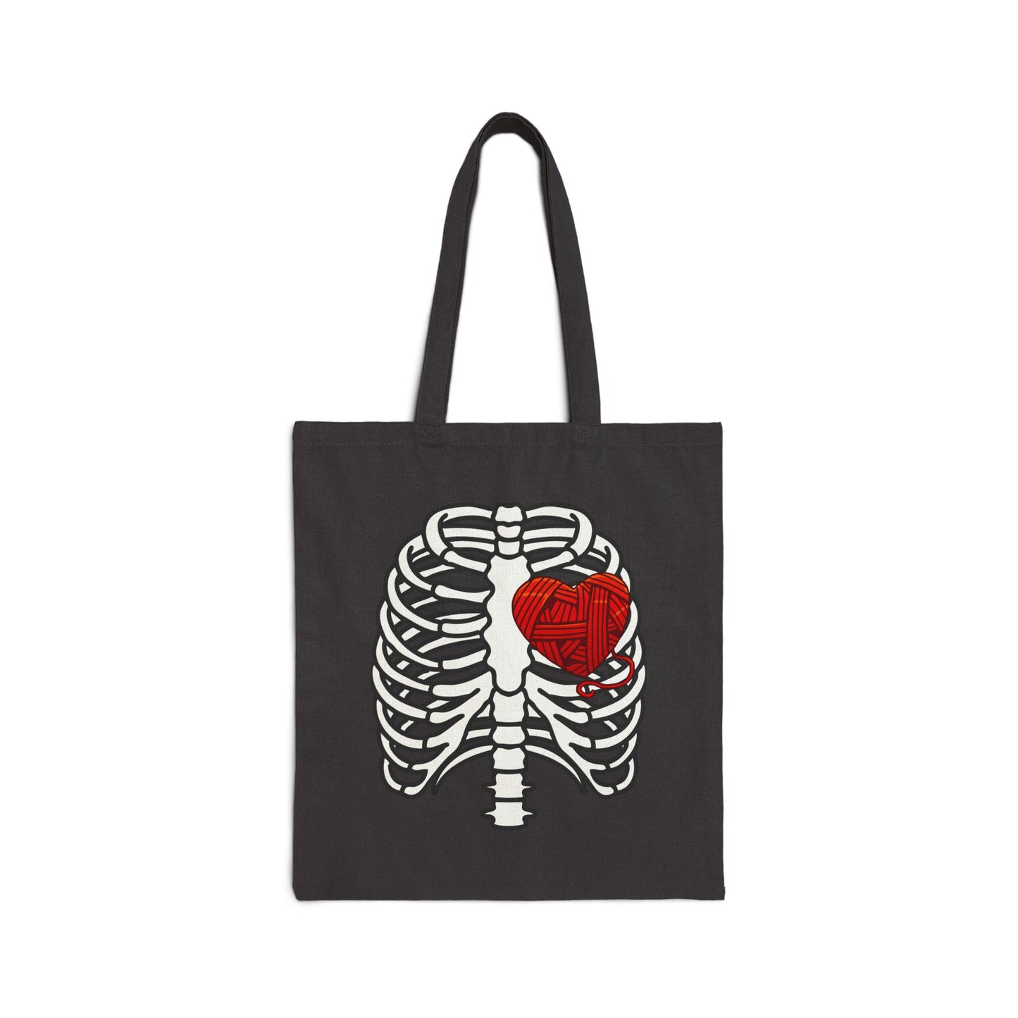 Heart of Yarn Cotton Canvas Tote Bag