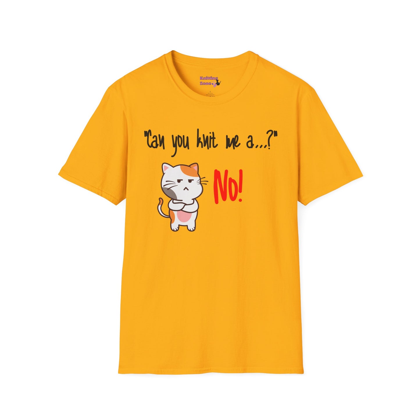 Can you Knit me a Unisex T Shirt