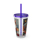 Gift of Yarn Tumbler with Straw, 16oz