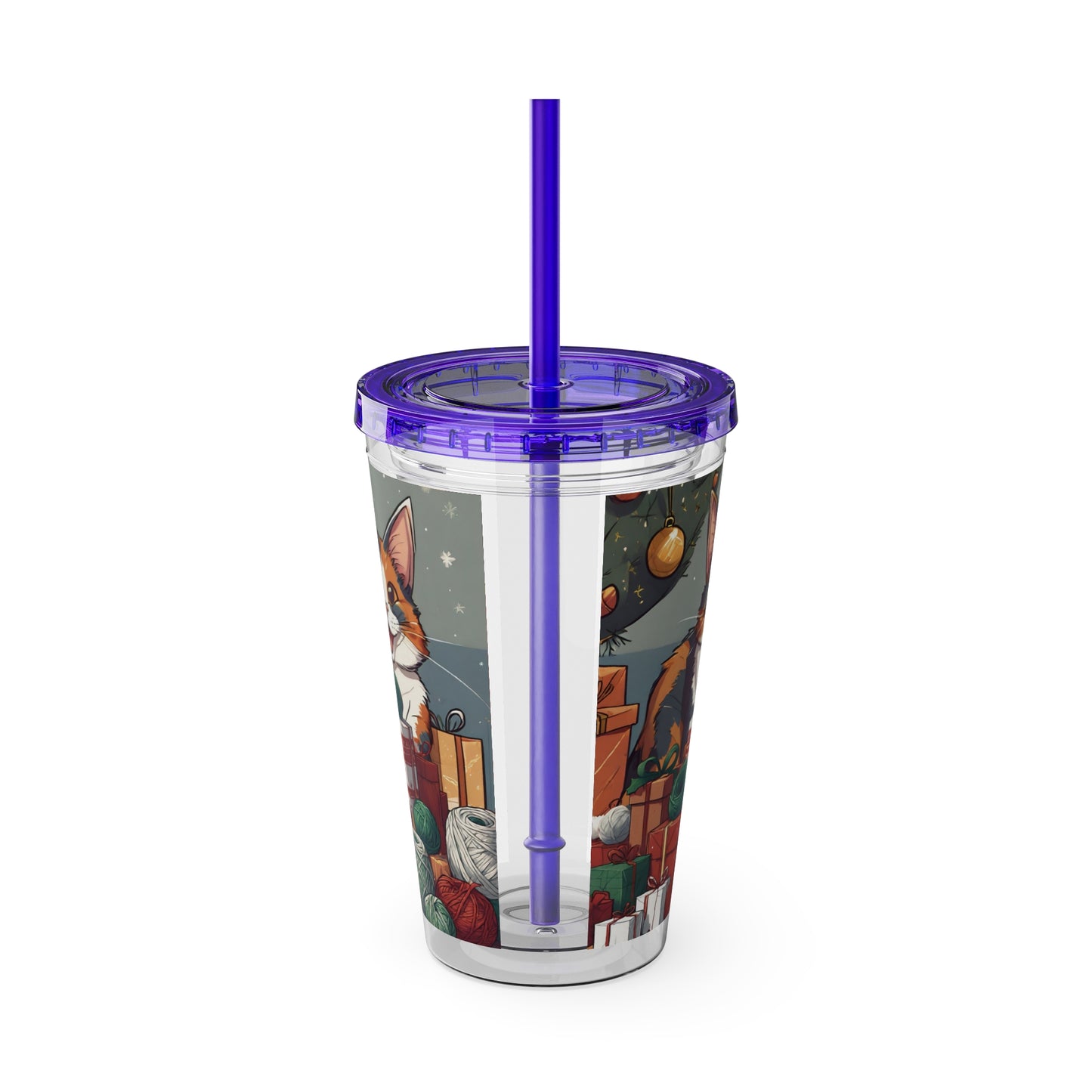 Gift of Yarn Tumbler with Straw, 16oz