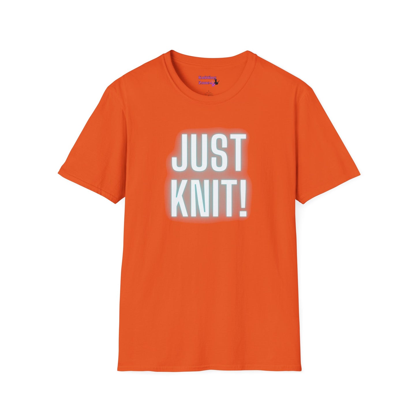 Just Knit Blue Unisex T Shirt