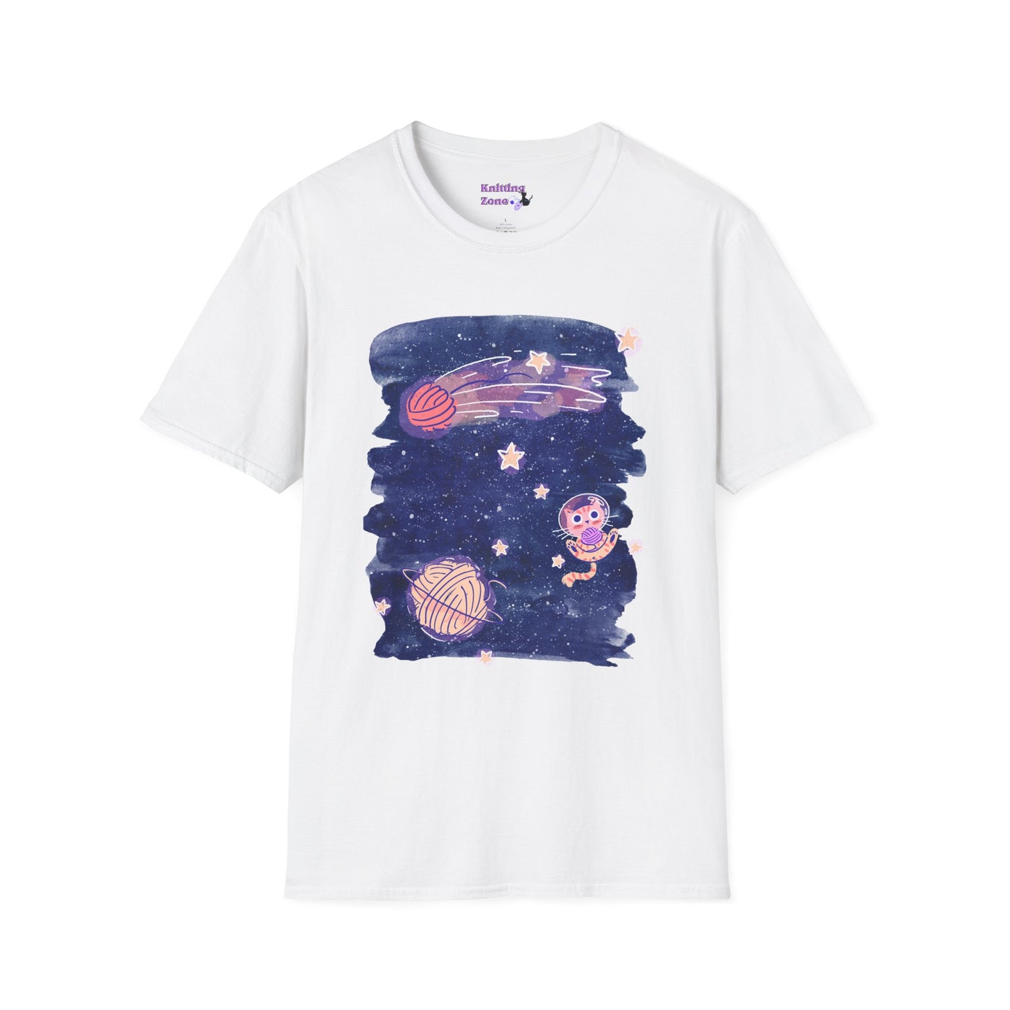 Cats in Space Unisex T Shirt
