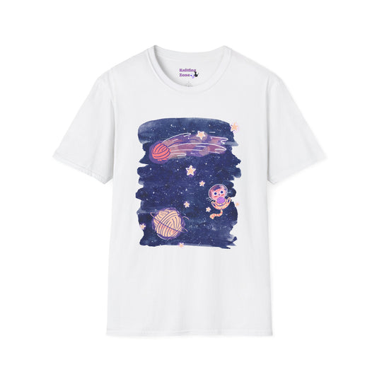 Cats in Space Unisex T Shirt
