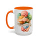 Must Knit Faster Accent Coffee Mug (15oz)