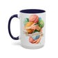 Must Knit Faster Accent Coffee Mug (15oz)