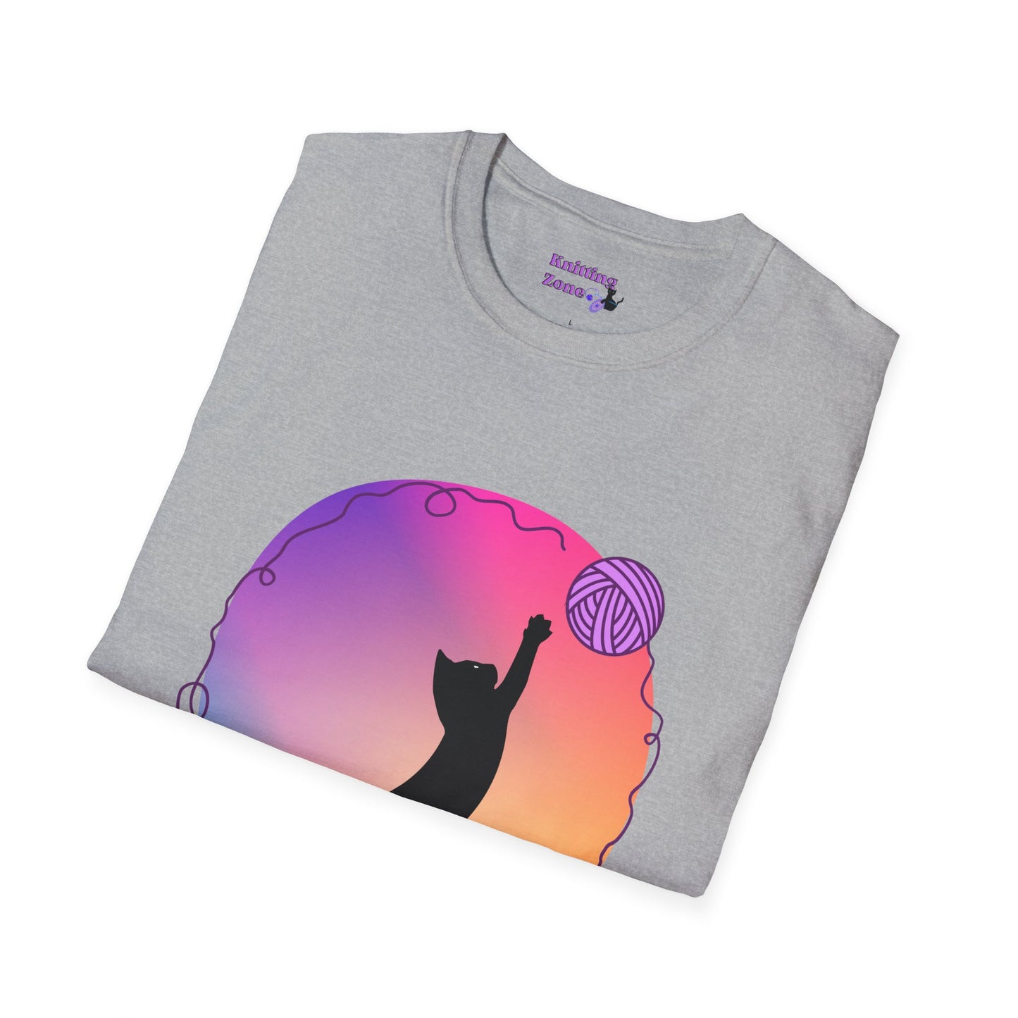 Cat With Yarn Unisex T Shirt