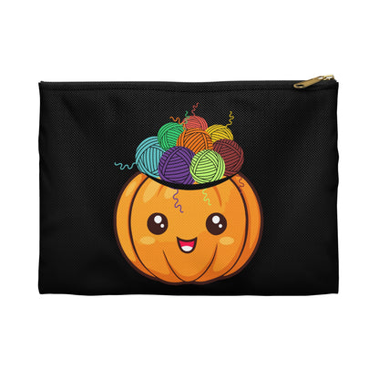 Yarn Pumpkin Accessory Pouch