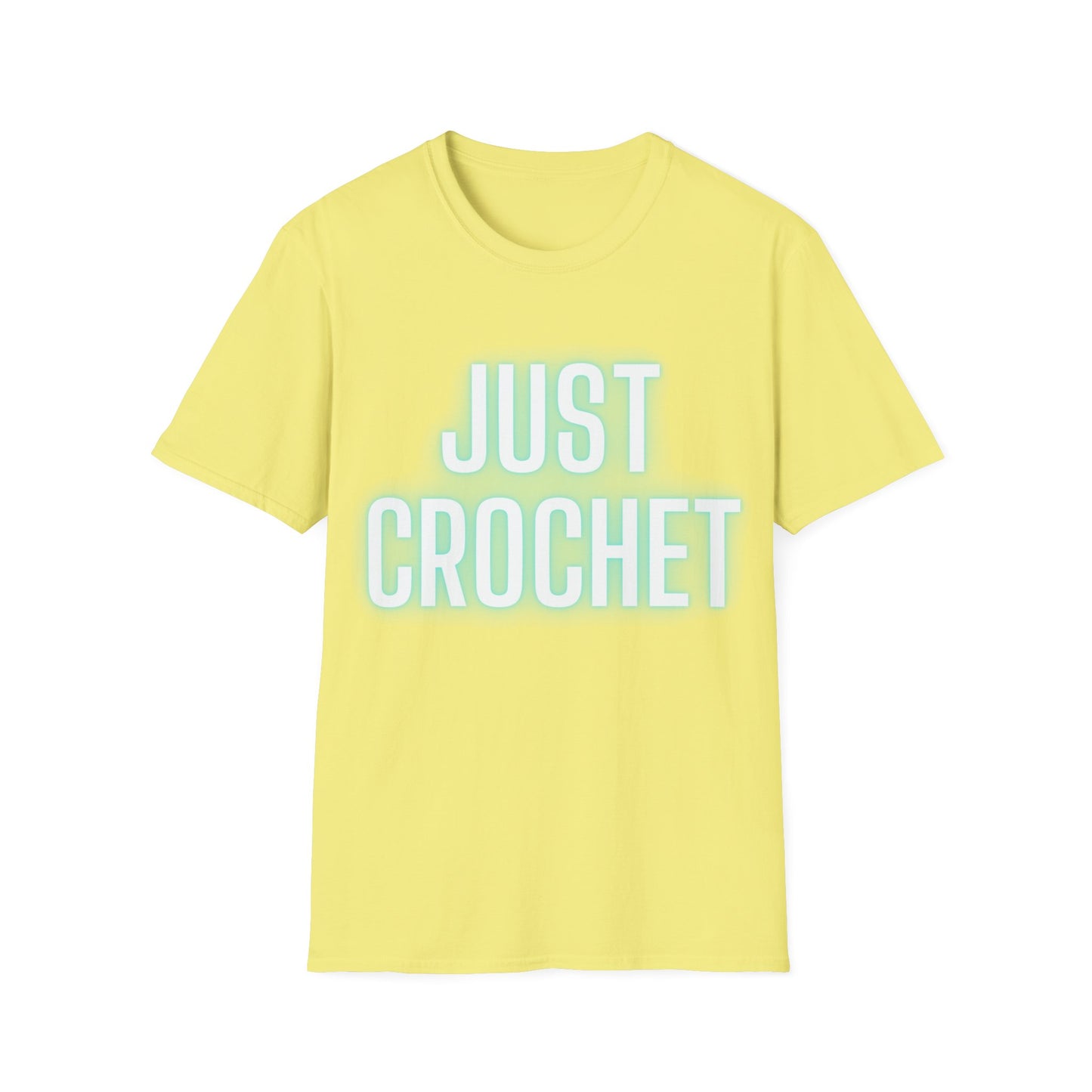 Just Crochet Blue Unisex T Shirt