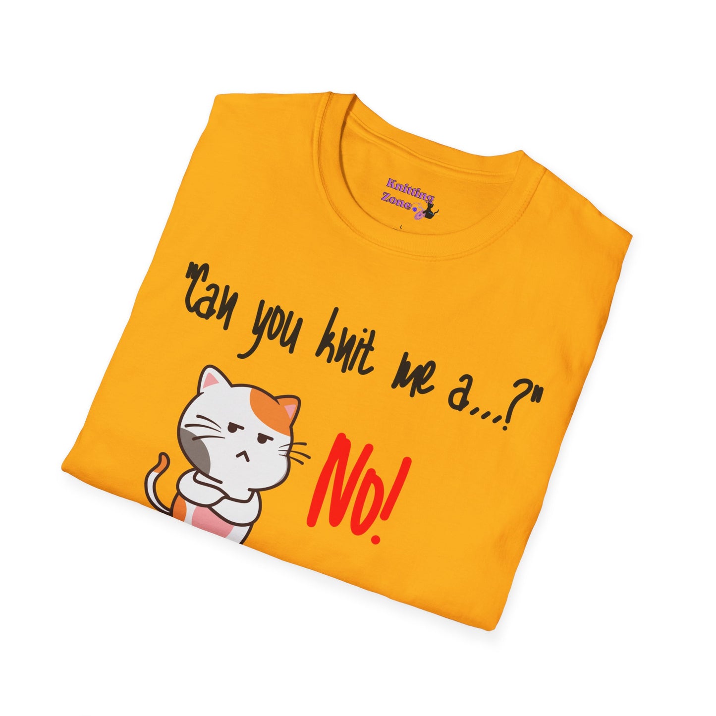 Can you Knit me a Unisex T Shirt
