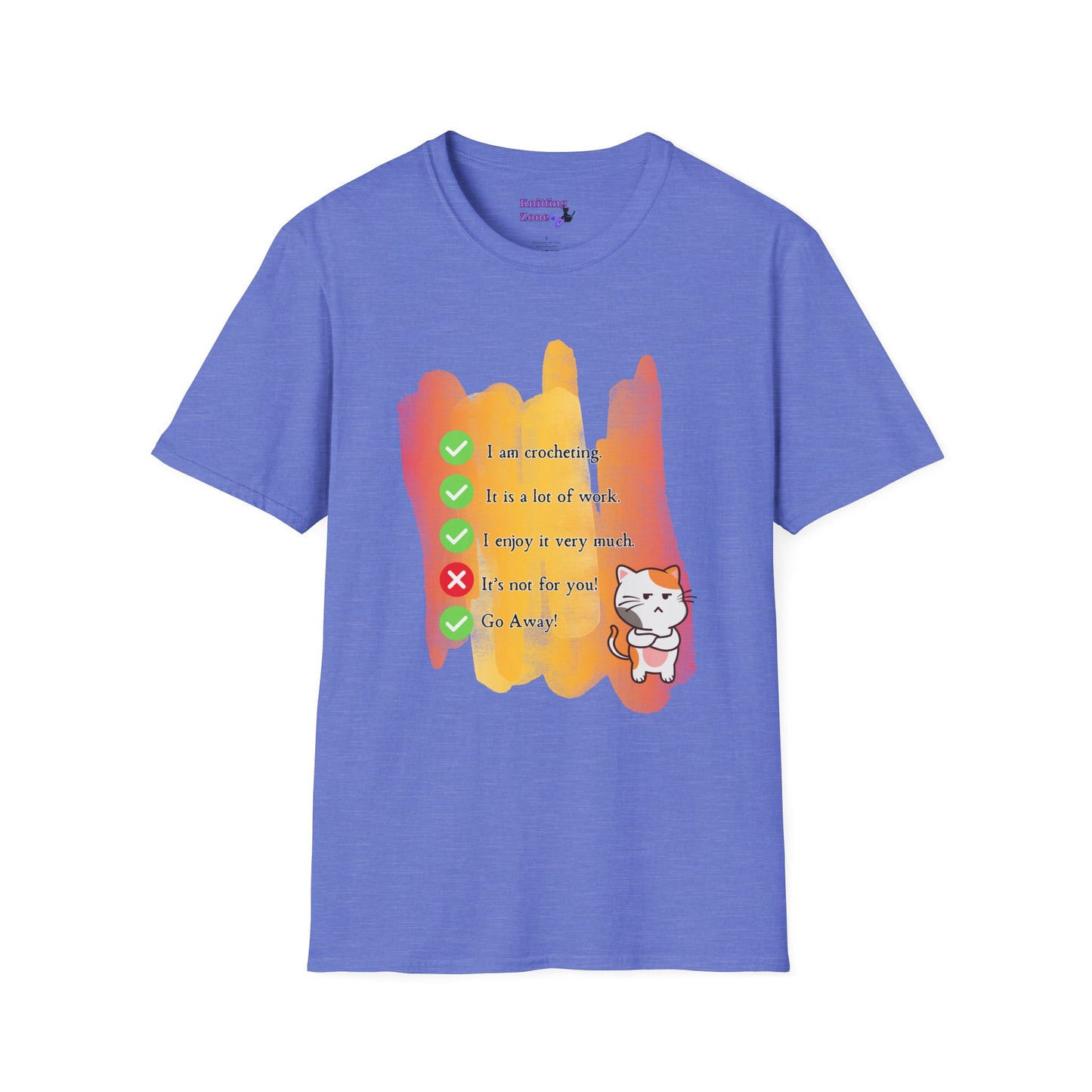 Yes I am Crocheting Unisex T Shirt