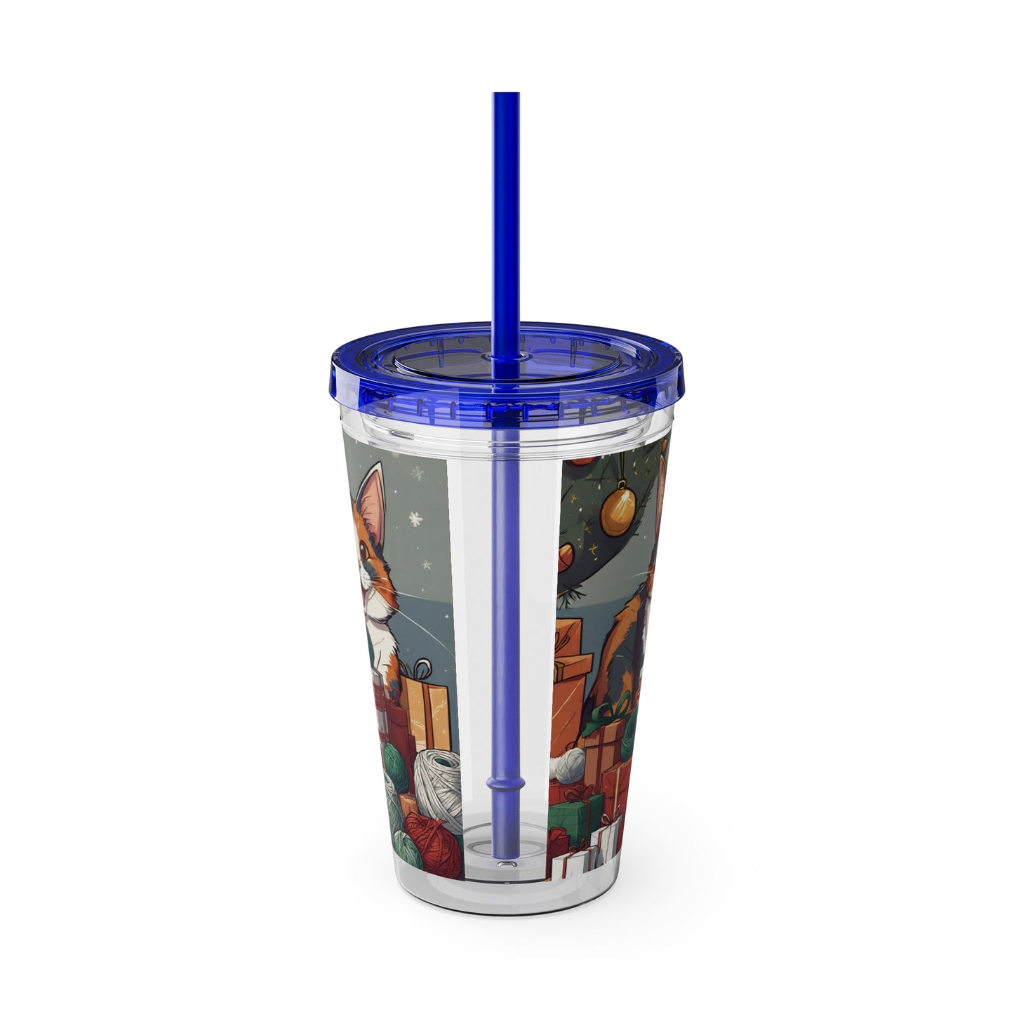 Gift of Yarn Tumbler with Straw, 16oz