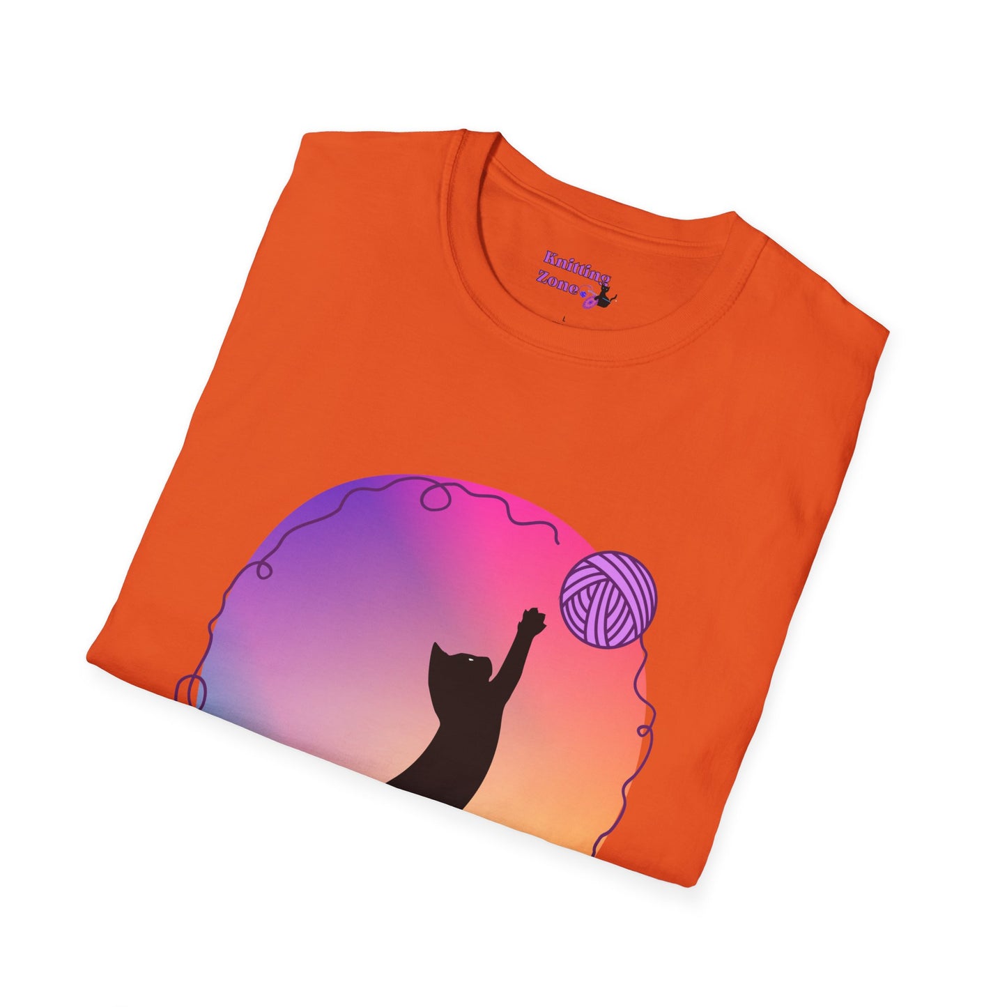 Cat With Yarn Unisex T Shirt