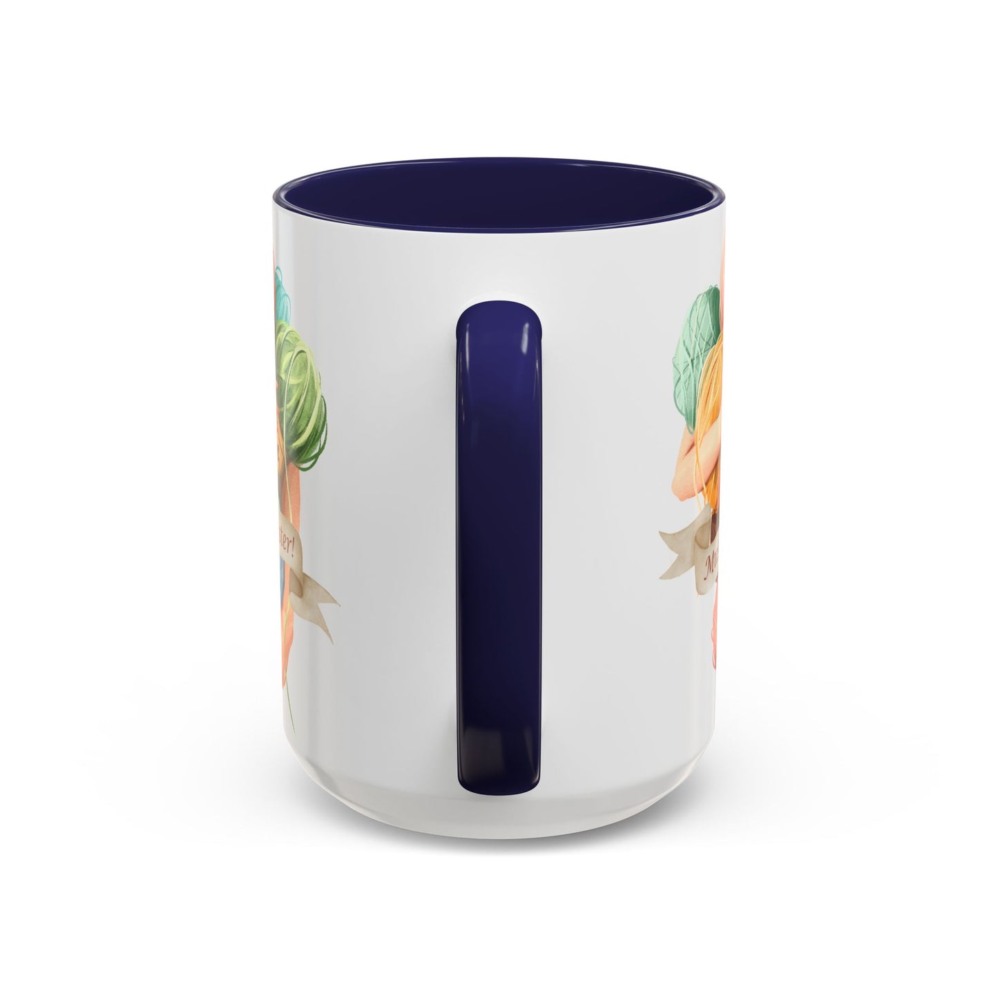 Must Knit Faster Accent Coffee Mug (15oz)