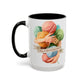 Must Knit Faster Accent Coffee Mug (15oz)