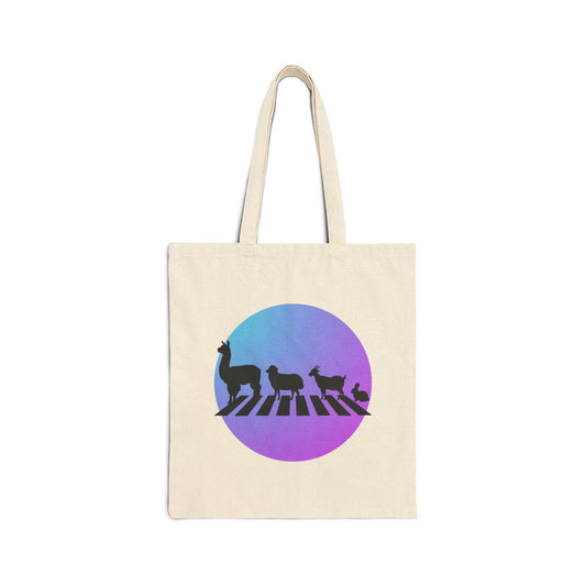 Crafty Road Canvas Tote Bag