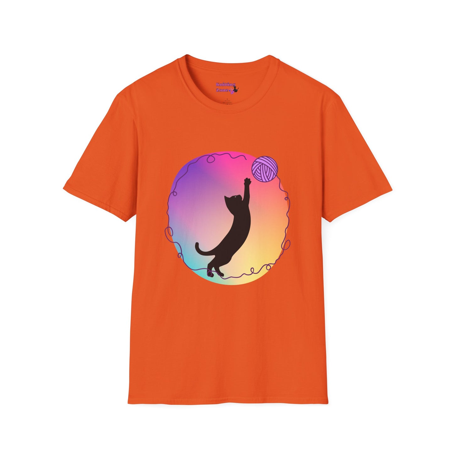 Cat With Yarn Unisex T Shirt