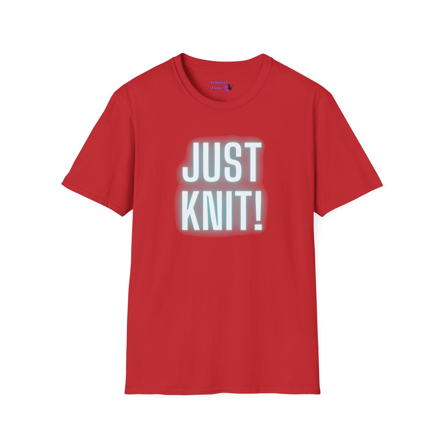 Just Knit Blue Unisex T Shirt