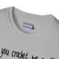 Can you Crochet me a Unisex T Shirt